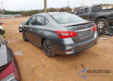 2016 Nissan Sentra Fe+ S/S/Sl/Sr/Sv z USA, uszkodzony, nr VIN 3N1AB7AP7GY281719